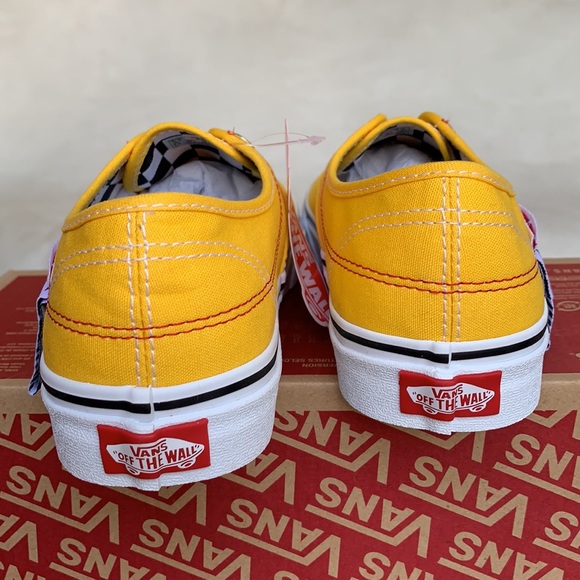 VANS AUTHENTIC HC DIY LEMON CHROME/TRUE WHITE WMNS - Picture 13 of 15